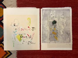 HANS FALK • zwei Lithografien (signiert)