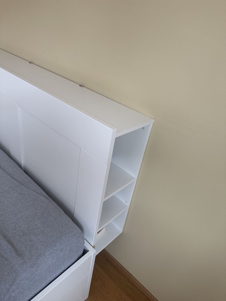 Ikea Letti: BRIMNES headboard with storage compartment – Usato da Zürich venduto da gel_8npg