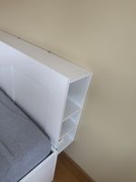 BRIMNES headboard with storage compartment