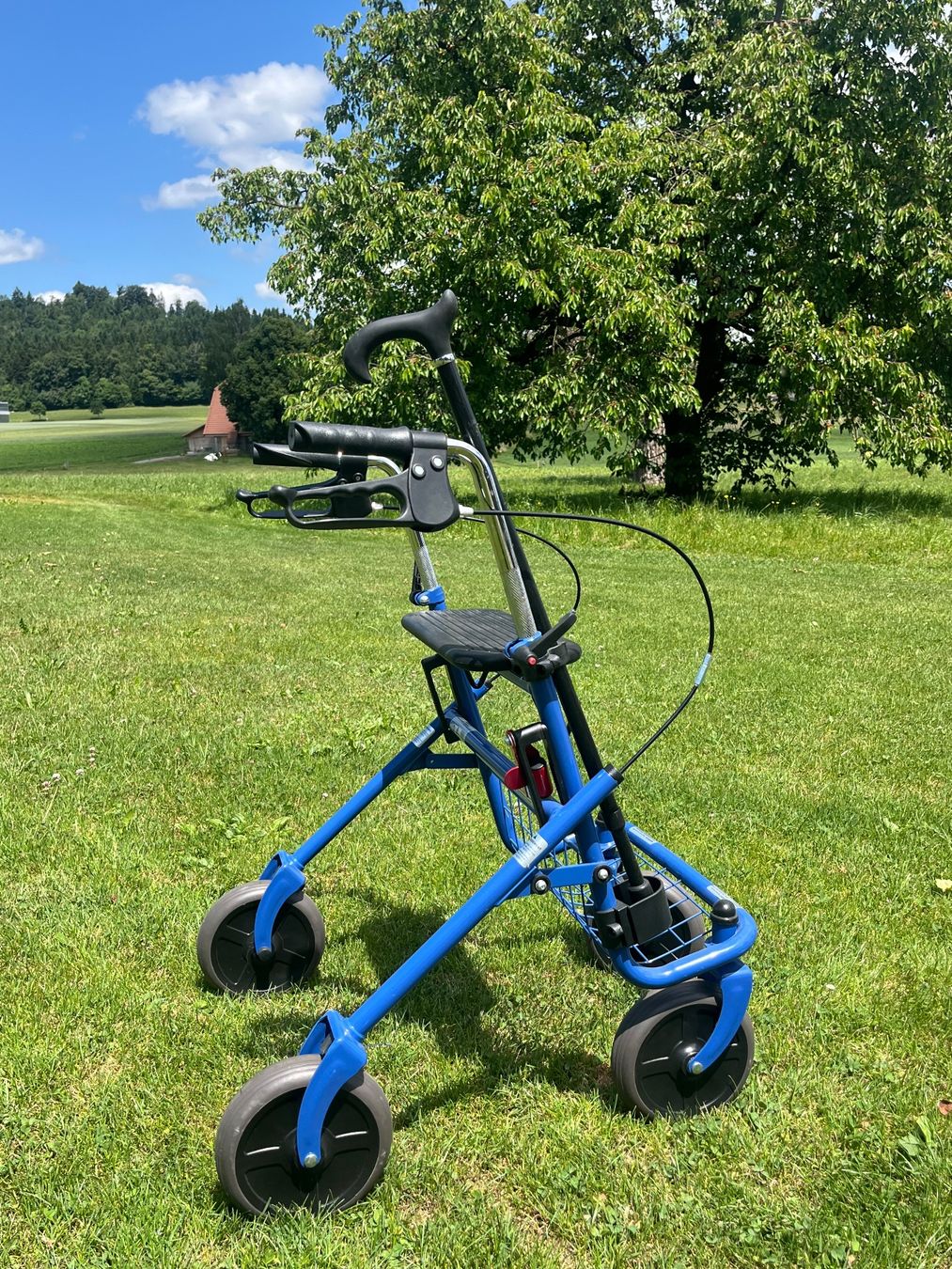 Ausili per la deambulazione: Rollator Zusammenklappbar – Usato da Allmendingen b. BE venduto da juair 3