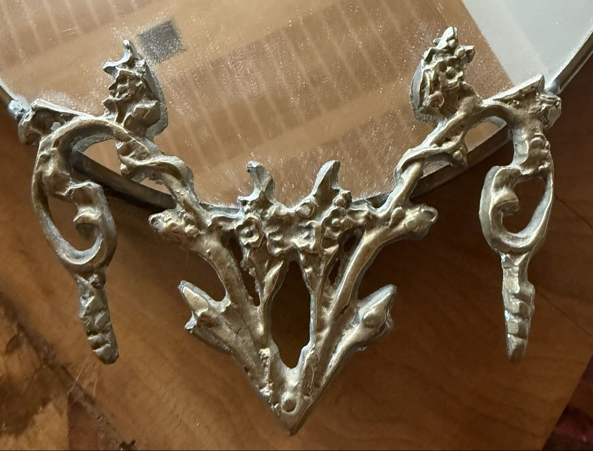 Miroirs: Antiker Portrait Spiegel – D'occasion à Berlingen par Bodensee125 3