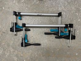 2x Wolfcraft Türzargenspanner