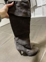 Wildleder Overknees