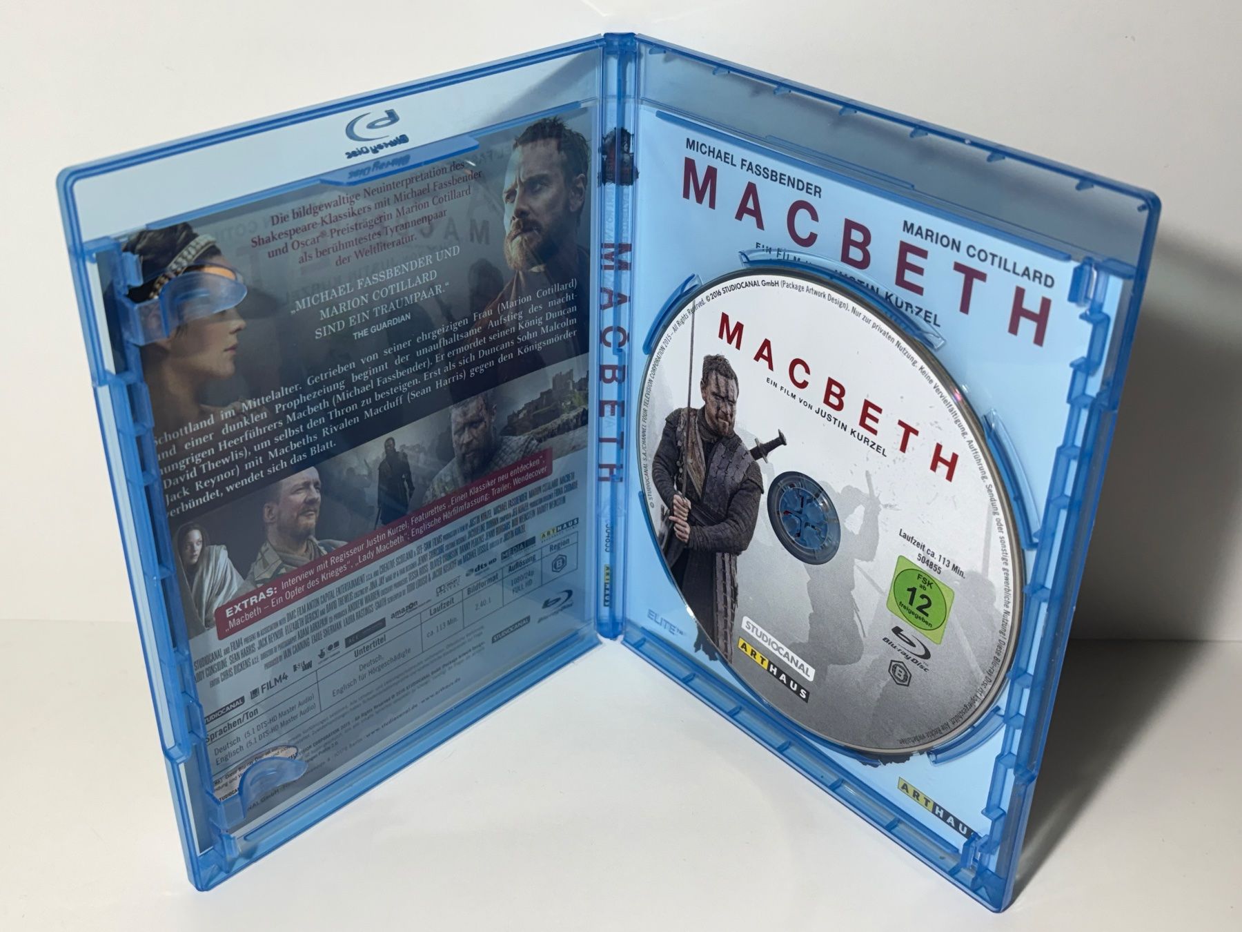 Tutti i DVDs: Macbeth Blu Ray – Usato da Wilderswil venduto da Sstriker 2