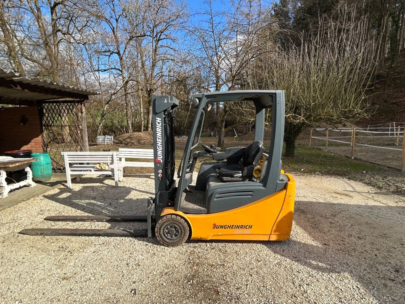 Jungheinrich Carrelli elevatori e a forche: Jungheinrich Stapler EFG 216 – Usato da Hubersdorf venduto da tan_sv5f 1