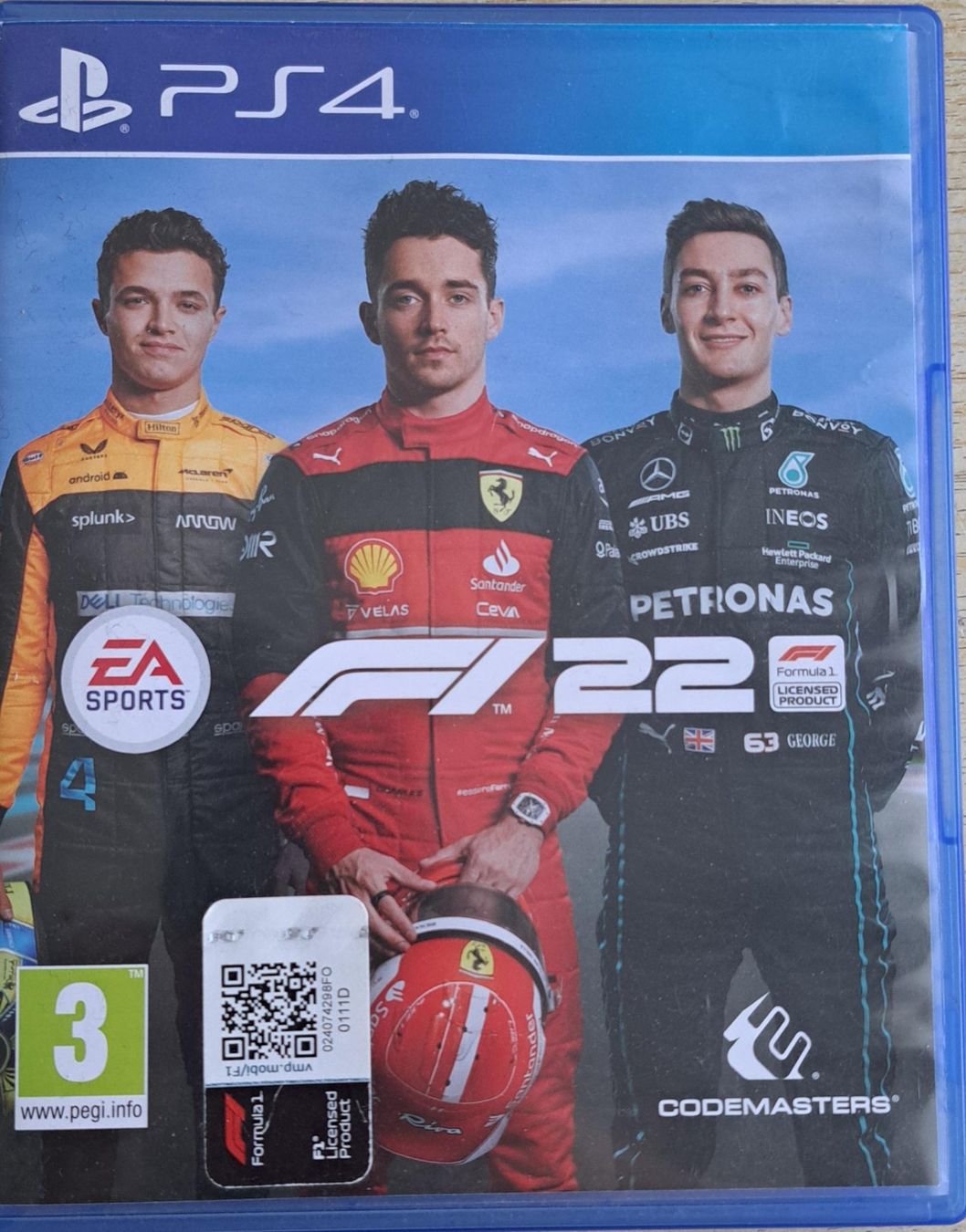 Sony Giochi: PS 4: EA F1 22 – Usato da Reiden venduto da Hollywood2