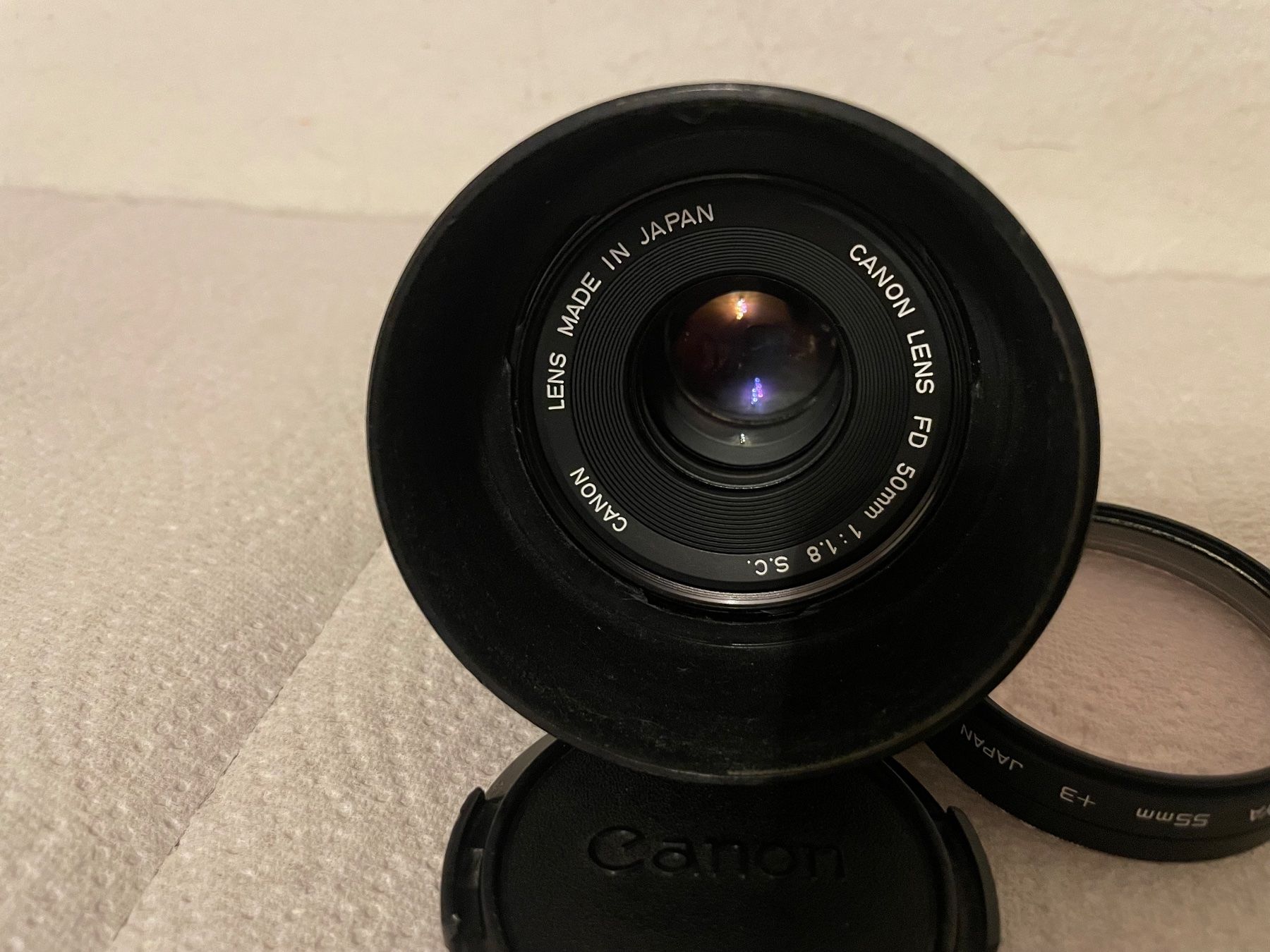 Canon Obiettivi: CANON FD 50mm OBJEKTIV 1:1.8 S.C. – Usato da Zürich venduto da beli_30