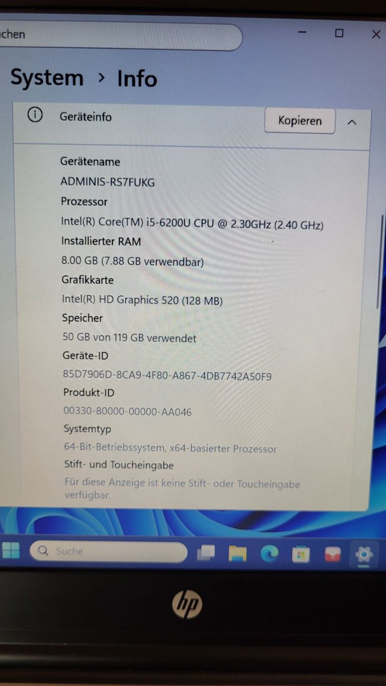Hewlett Packard Notebooks: Notebook HP ProBook 640 G2 – Gebraucht aus Münchwilen TG von Phi_Na 7