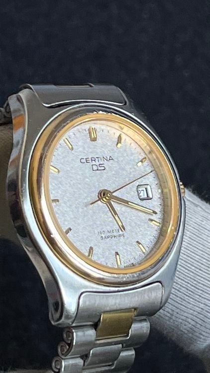 Certina Orologi: CERTINA DS SAPHIRE 100m super waterresistant shock protected – Usato da Erlinsbach SO venduto da Kirschbaum04 5