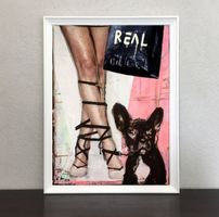 Stiletto French Bulldog Pop Art - Hundeleine Fashion Dog