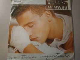 Vinyl-Single Eros Ramazzotti - Una Storia Importante
