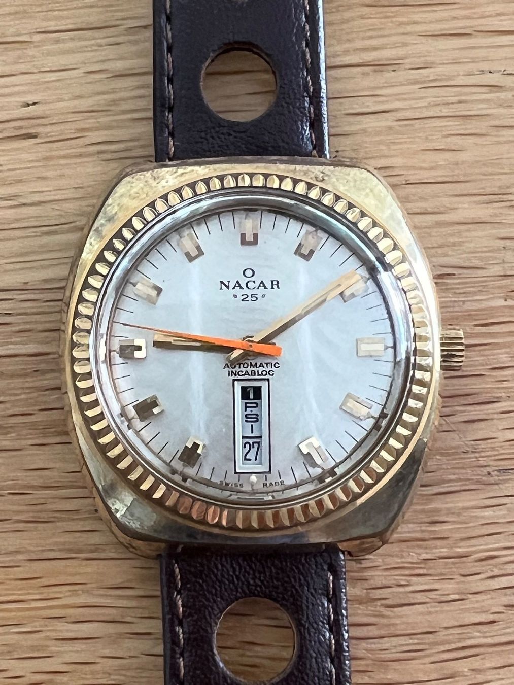 Swiss Orologi: MONTRE AUTOMATIQUE NAAR 25 – Usato da Vevey venduto da tono62 3