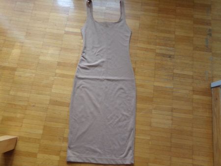 Damen Kleid hell braun  Gr. S    ZARA