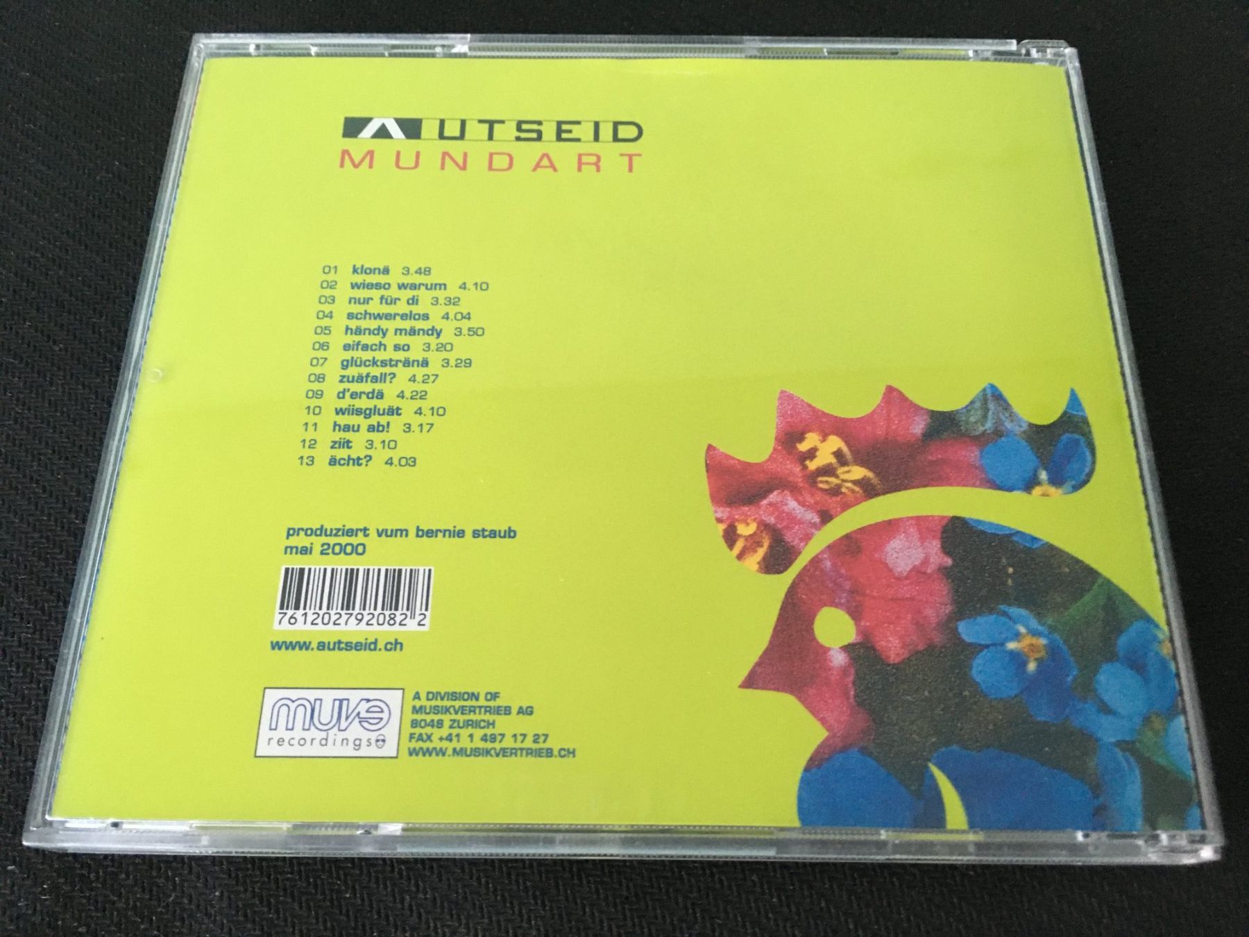 CDs: Autseid - Mundart -CD- – Gebraucht aus St.Gallen von MedienJoe 2