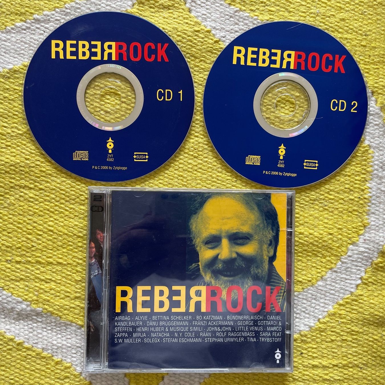 CD: PETER REBER-2CD REBER ROCK – Usato da Rorschacherberg venduto da CD-Roli