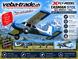 XFLY Tasman STOL blau, Spw 1500mm, PNP-Set