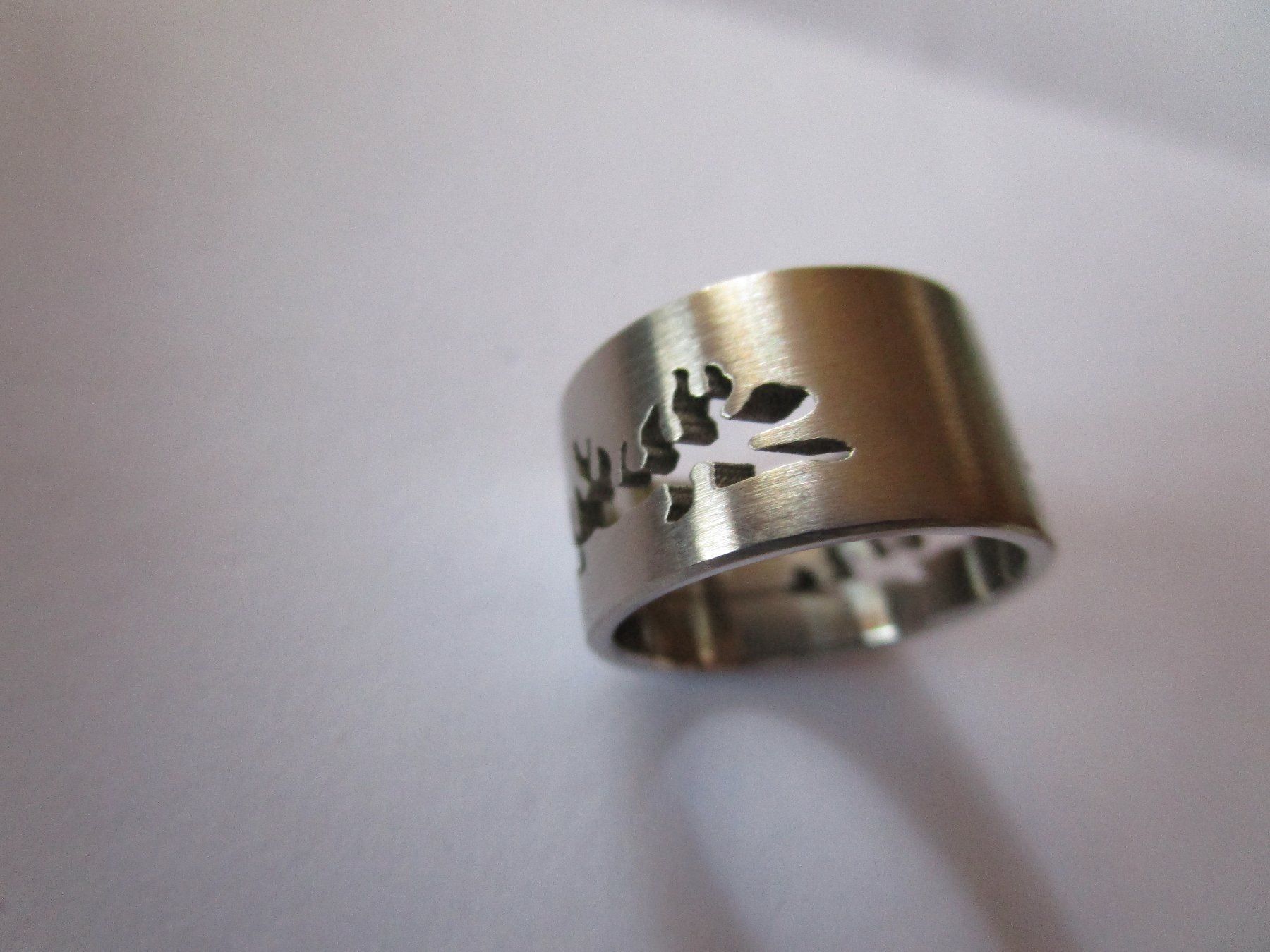 Ringe: Edelstahlring Damen Gr. 48 – Neu (gemäss Beschreibung) aus Ursenbach von gruenblau 3