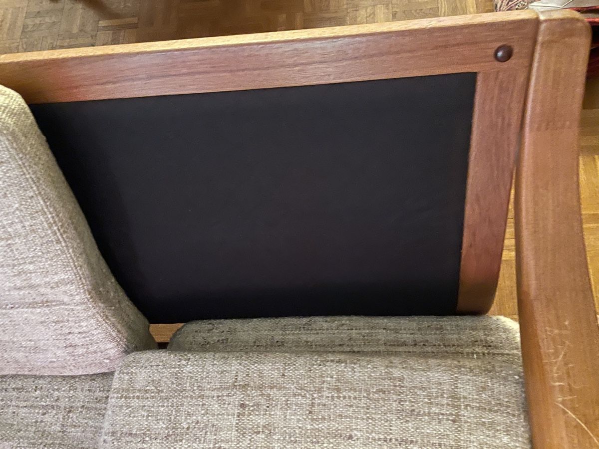 Sofas: Danish Design Sofa PJ Denmark 3-Sitzer Teak – D'occasion à Neuhausen am Rheinfall par noelle0810 1