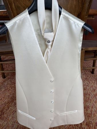 Hochzeitsweste ( Gilet ) mit Cravattone