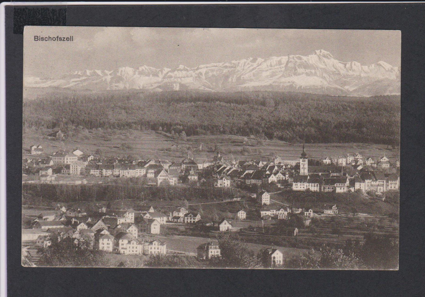 Ansichtskarten: Bischofszell  TG   -   alte Ansichtskarte gest. 1910 – Gebraucht aus Vitznau von Ropaku