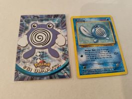 Pokémon Karten Quaputzi Poliwag Base Topps