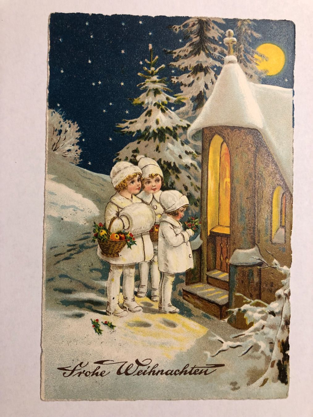 Cartoline postali: Frohe Weihnachten  1939  HWB SER – Usato da Pfäffikon ZH venduto da Waltoversand