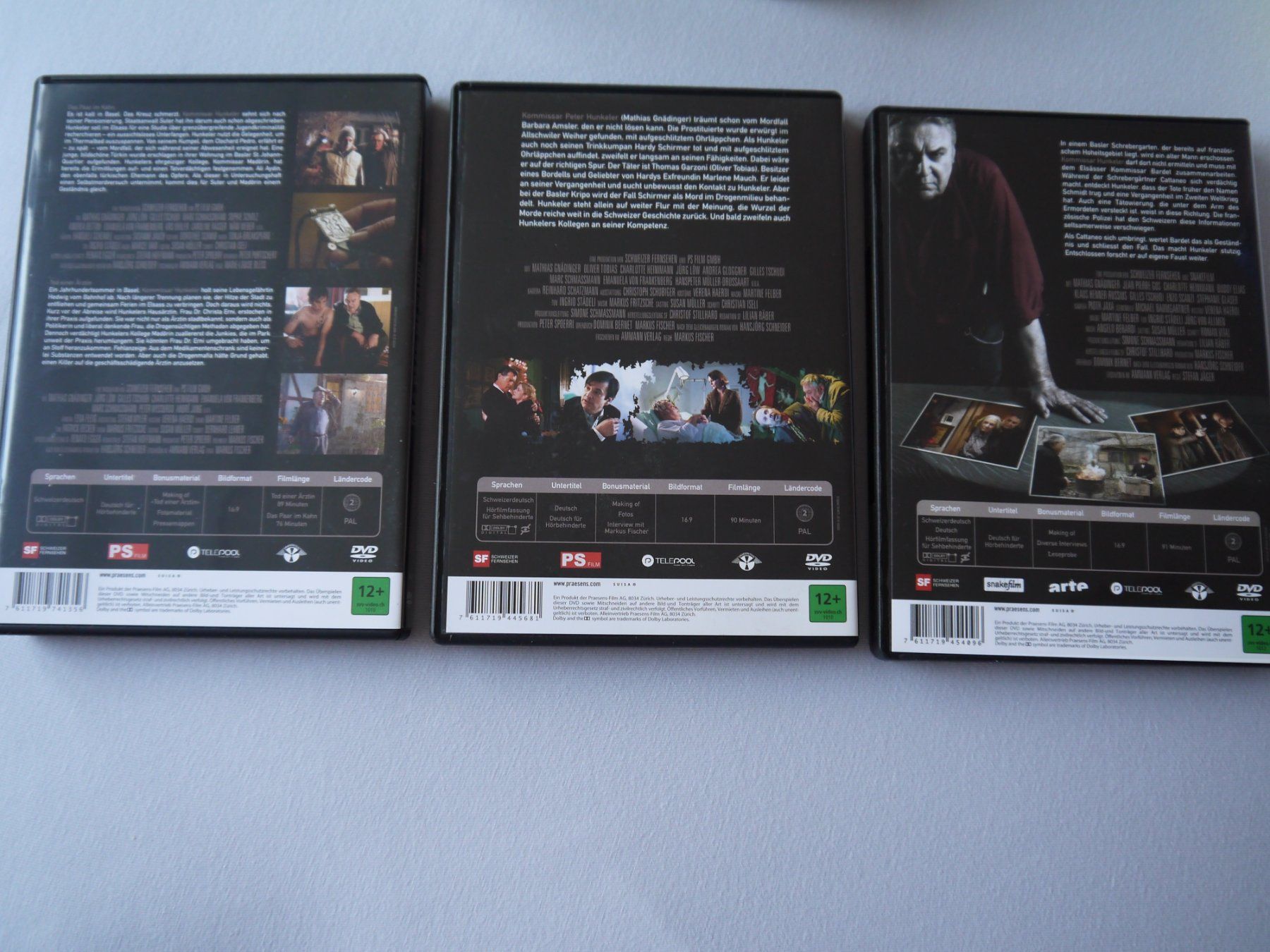 Tutti i DVDs: HUNKELER 4 Film Box – Usato da Hagendorn venduto da Blaf 2