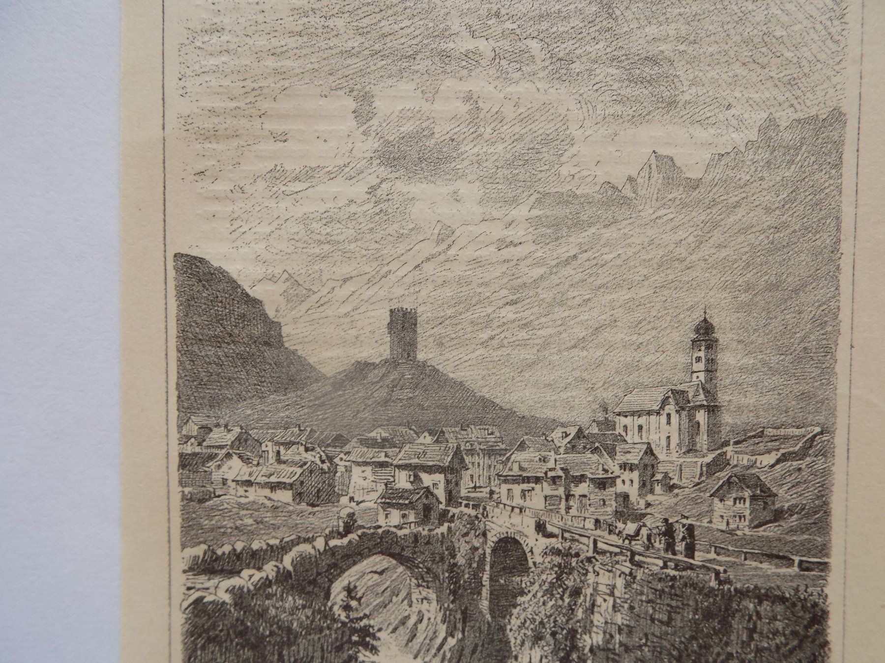 Gravures: Hospenthal – D'occasion à Risch par Antikfee 4