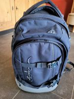 Satch Schulrucksack blau mit Turntasche
