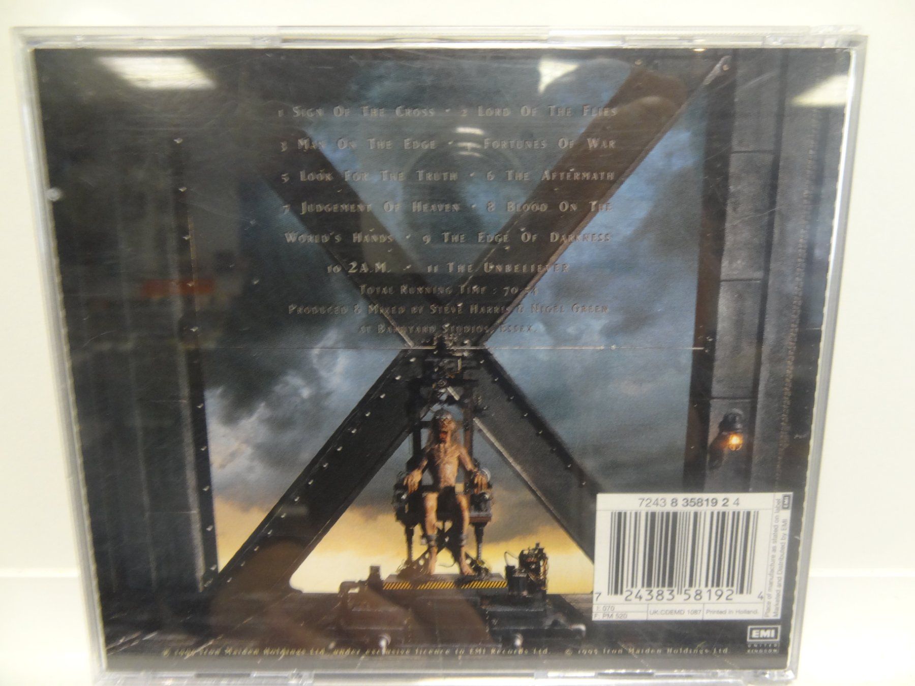 CD: Iron Maiden - The X- factor - CD - standard – Usato da luzern venduto da musicandart 1