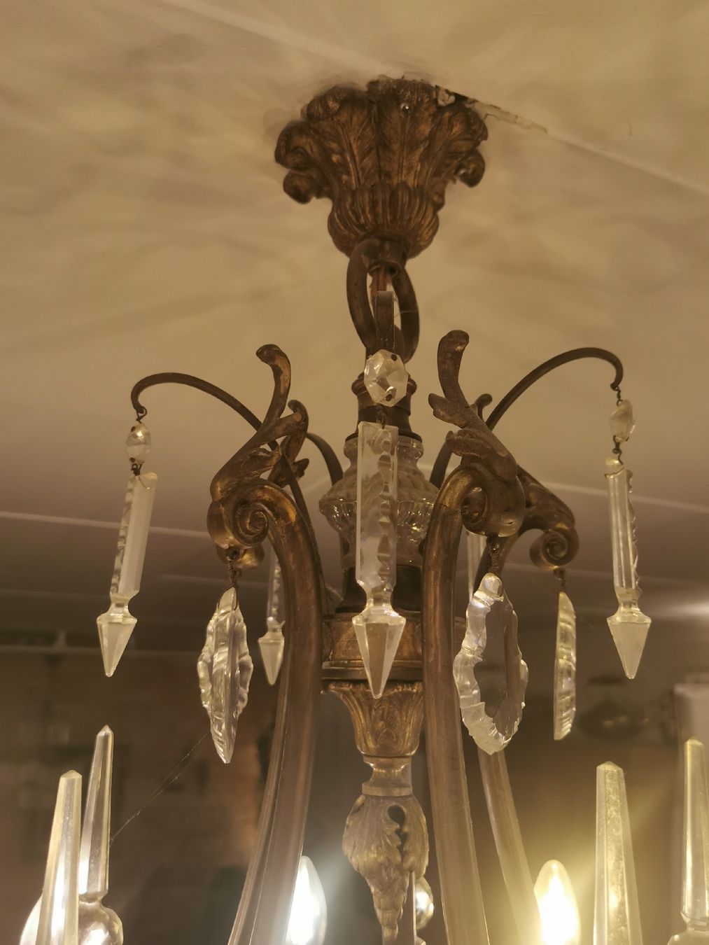 Lampadari & plafoniere: Kristall-Lüster, antik – Usato da Wettingen venduto da Biitel 6