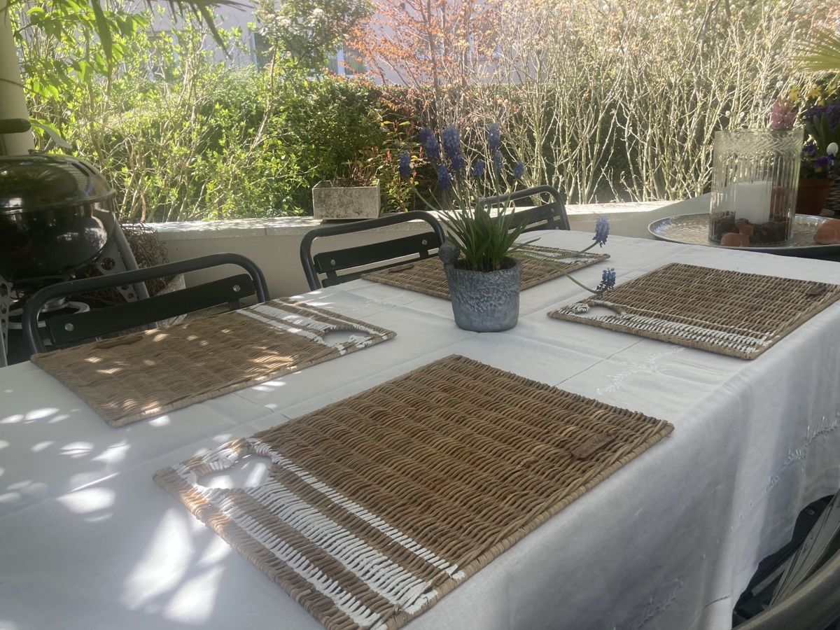 Riviera Maison Set di tavolo e panche: Wunderschöne Tischsets geflochten - Riviera Maison – Nuovo (secondo la descrizione) da Bern venduto da Croquant 1