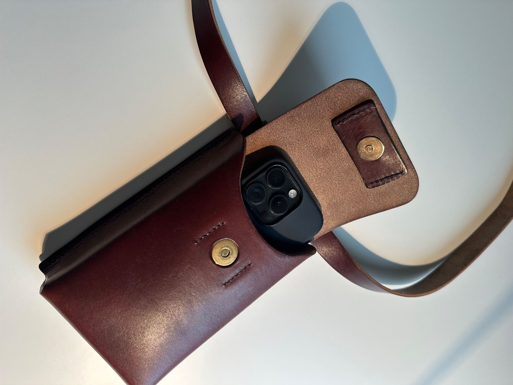 Borse: Herren Crossbody Ledertasche – Nuovo (secondo la descrizione) da Weggis venduto da emanjo 4