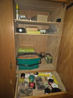 1 Schrank voll Fischerartikel