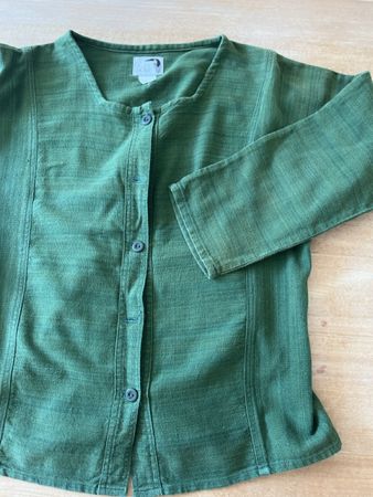 Grüne tolle jacke S, baumwolle