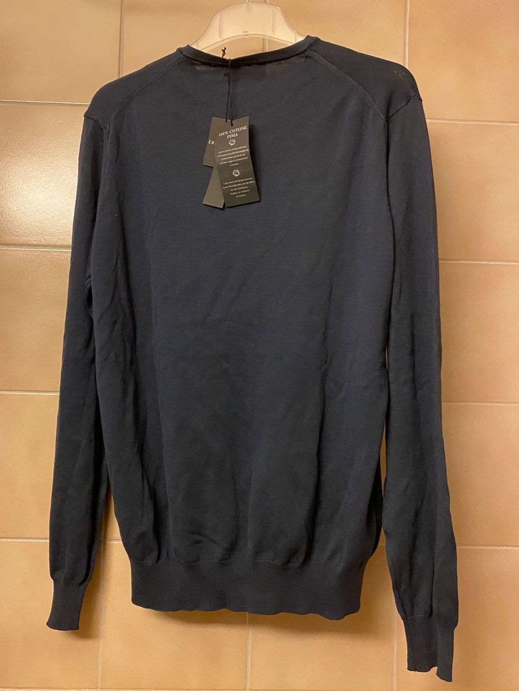 Maglioni & Felpe: Herren Pullover Wolle blau, Gr. L, neu – Nuovo e nell'imballaggio originale da Dietlikon venduto da Trukaip 1