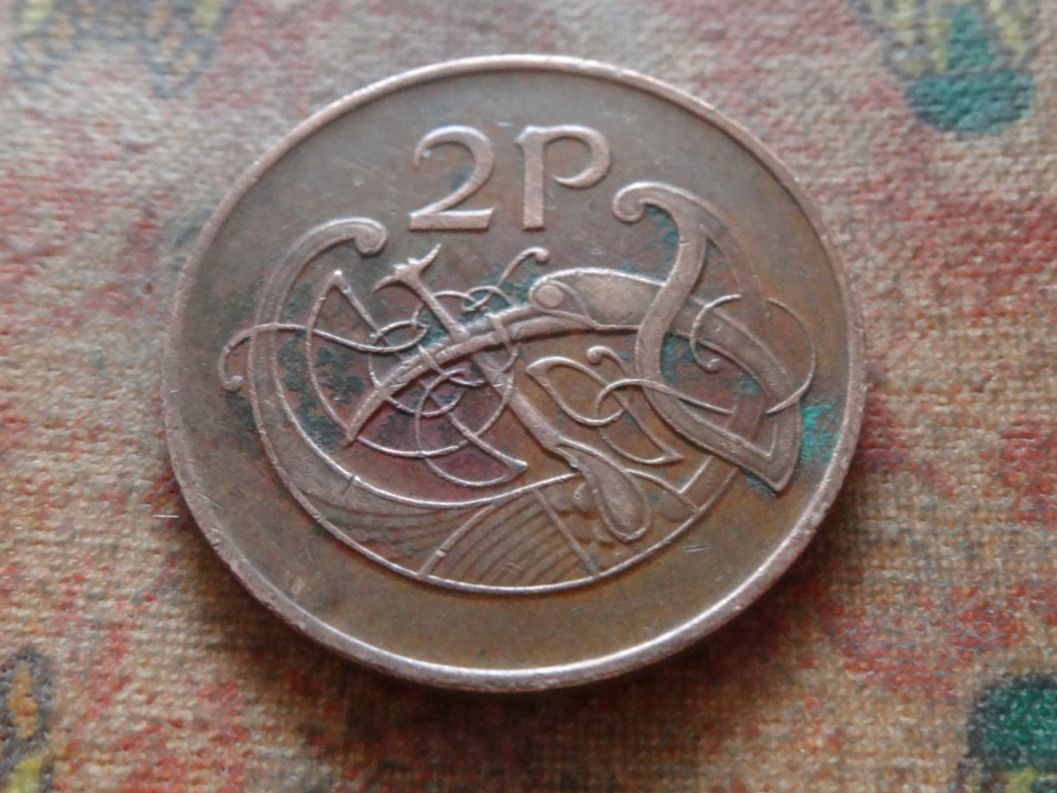 Alle Münzen: IRLANDE  2 Pence  Eire  1980 – Gebraucht aus Romanel-sur-Lausanne von Swift13 1