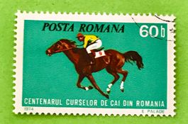 Briefmarke aus Rumänien gestempelt  Siehe Original Fotos 