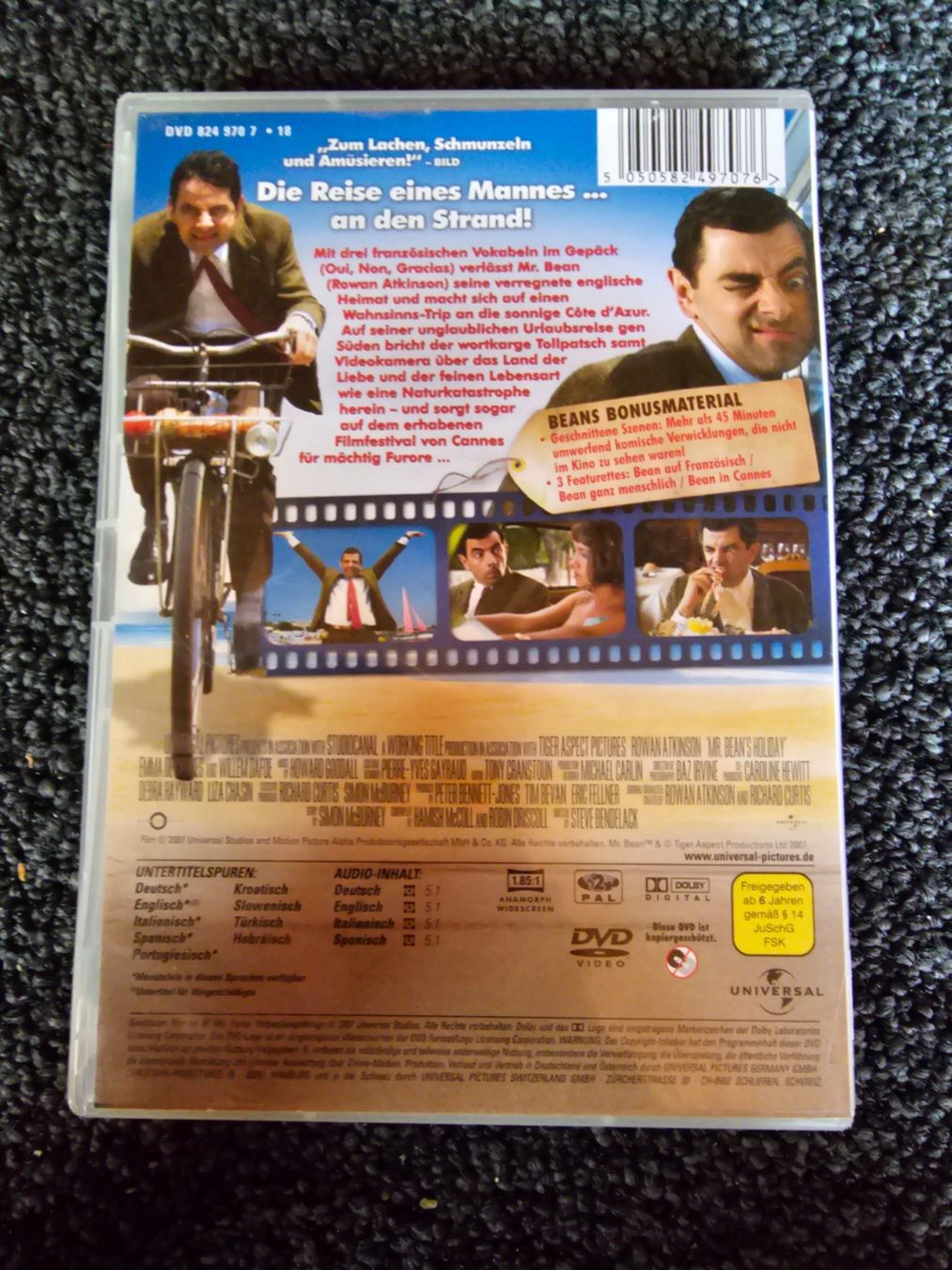 Tutti i DVDs: MR.BEAN MACHT FERIEN(13802) – Usato da Ruswil venduto da M71 1
