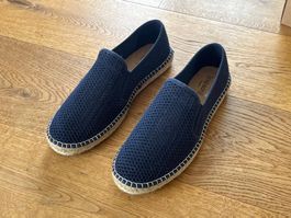 BRAND NEW Espadrij Original Loafer Elastic Mesh Men - Marine