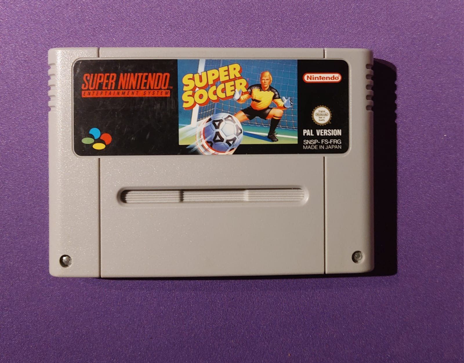 Nintendo Giochi: Super Soccer - Super Nintendo -  SNES – Usato da Bichelsee venduto da Kompiuter