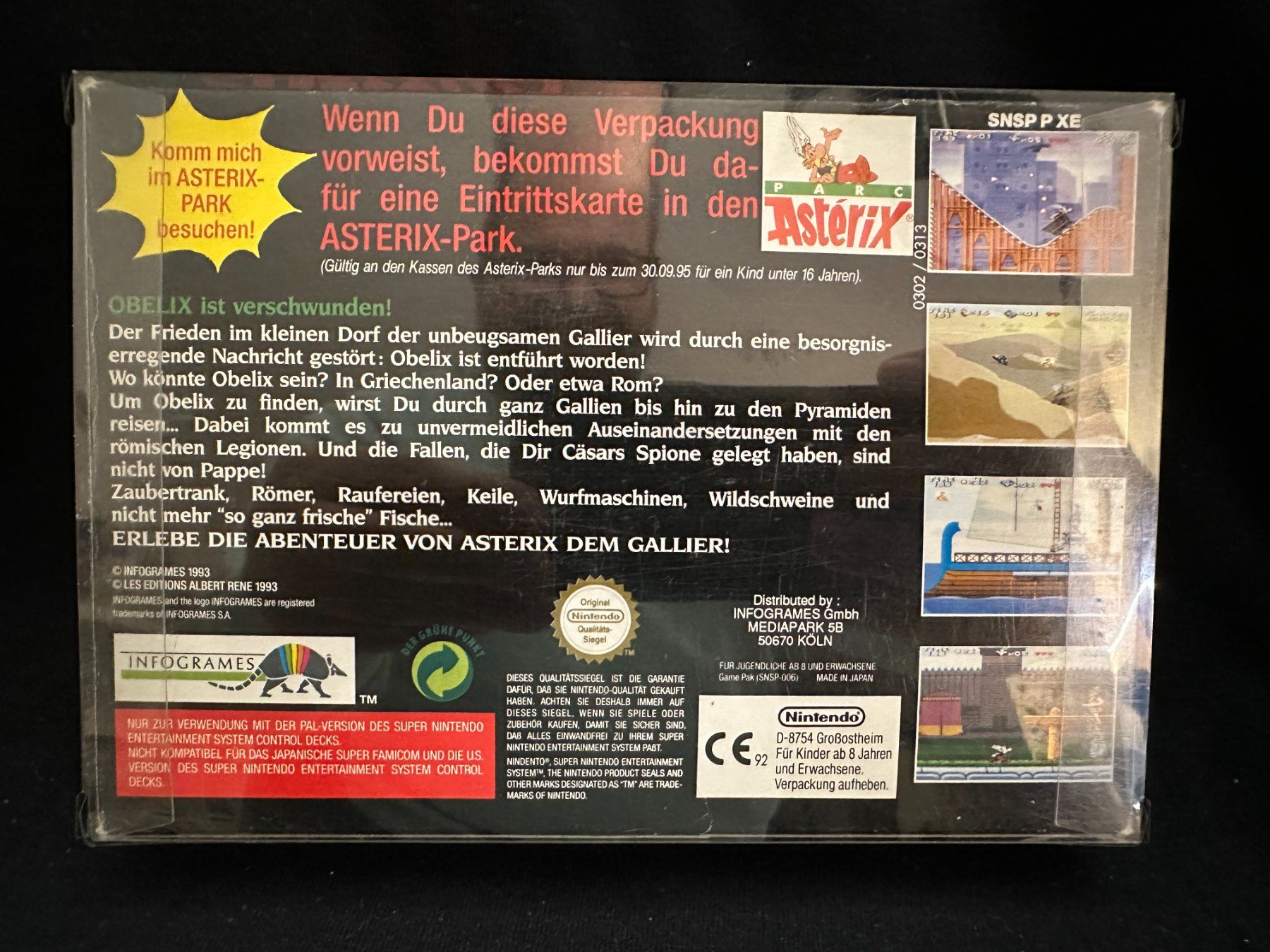 Nintendo Giochi: Asterix I SNES I Super Nintendo – Usato da Küssnacht am Rigi venduto da Bionicmax 1