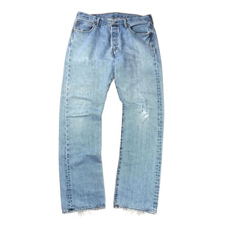 Vintage Levi's 501 Washed Jeans  - L