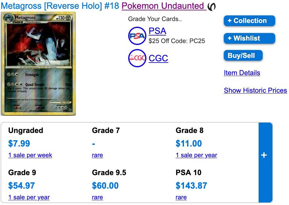 Pokémon Sammelbilder & Trading cards: Metagross Rare Reverse Holo & Rare 18 – Gebraucht aus Zürich von PEACECOCOON 3