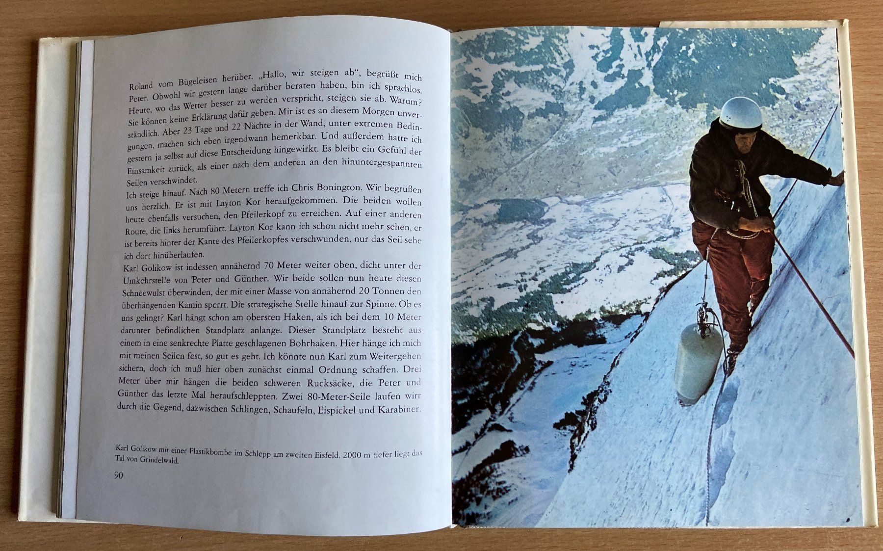 Livres: Buch Eiger Kampf um die Direttissima – D'occasion à Böckten par Hansi36 5