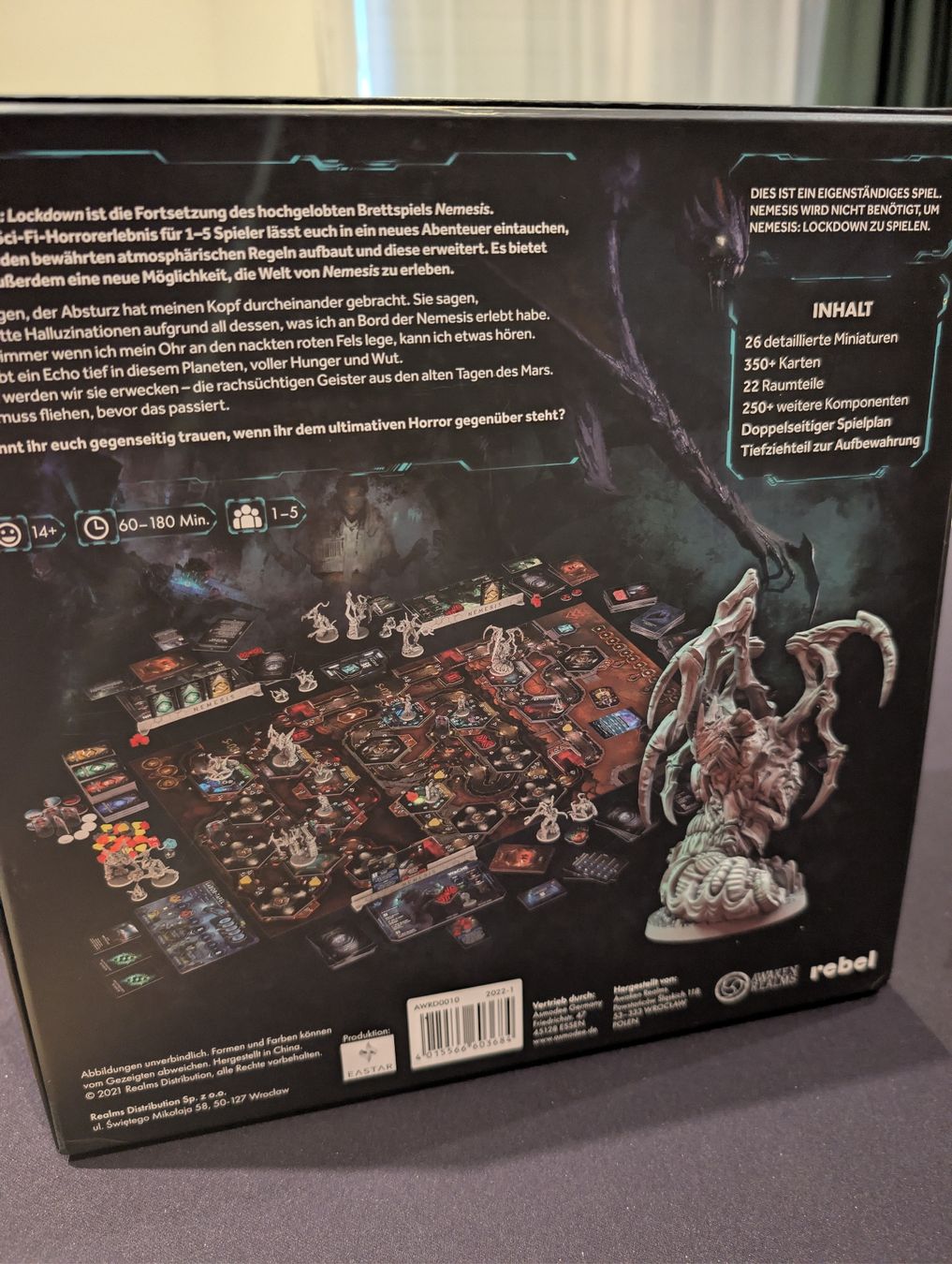 Giochi: Nemesis Lockdown + stretch goals + insert + sleeves – Nuovo (secondo la descrizione) da Brig venduto da nox_rlb9 2