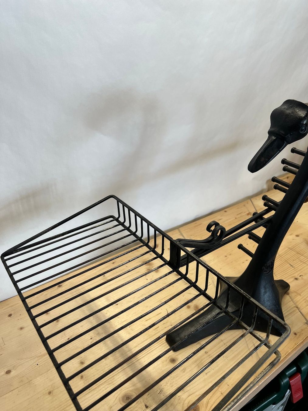 Cheminée: Grille à viande de luxe et son support pour cheminée! – Gebraucht aus Leysin von velatara 2