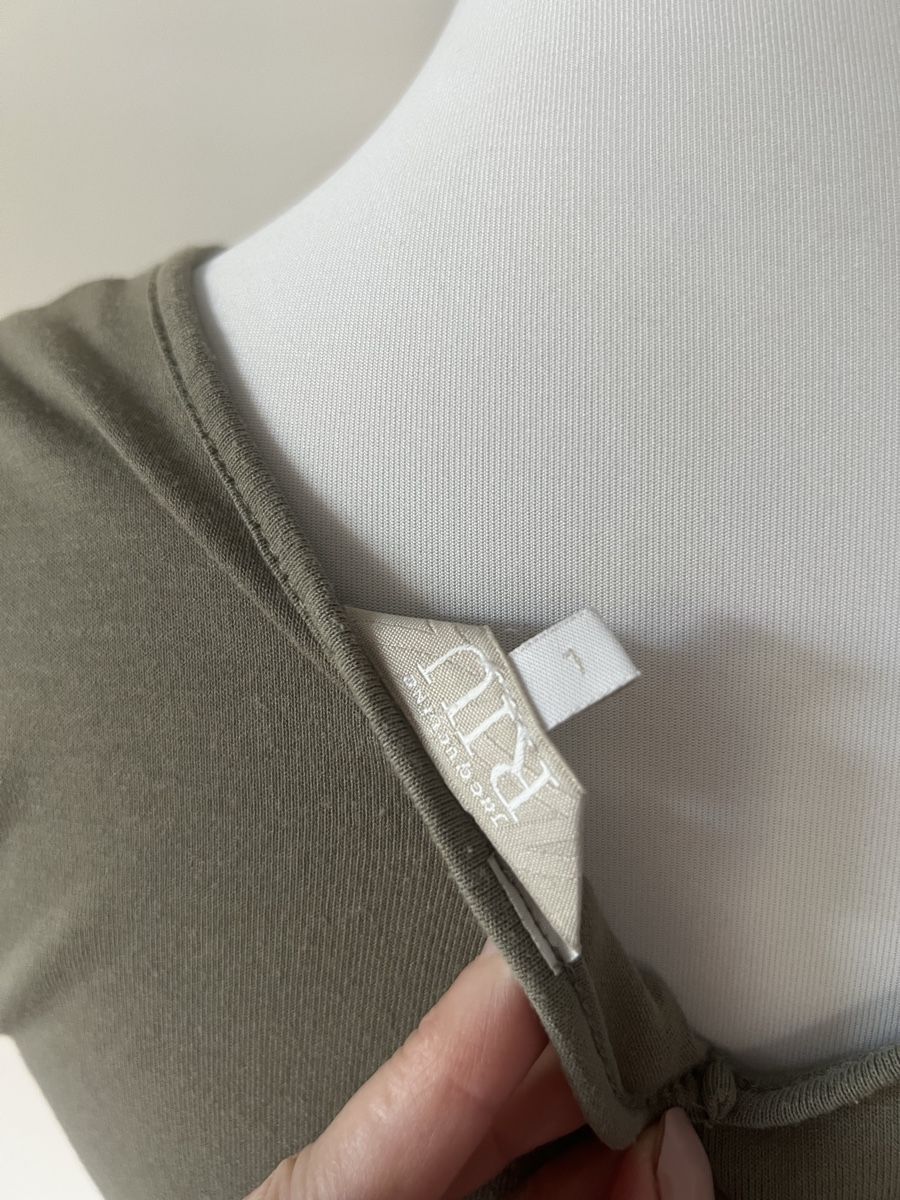 Vestiti: Kleid JACQUELINE de ROCHET Grösse L khaki – Usato da zürich venduto da kira.jj 3