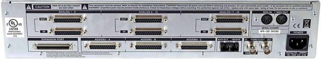 Solid State Logic Convertitori: SSL Alphalink SX - Madi/Analog/AES-EBU Wandler – Usato da Wetzikon ZH venduto da fissibesch 1
