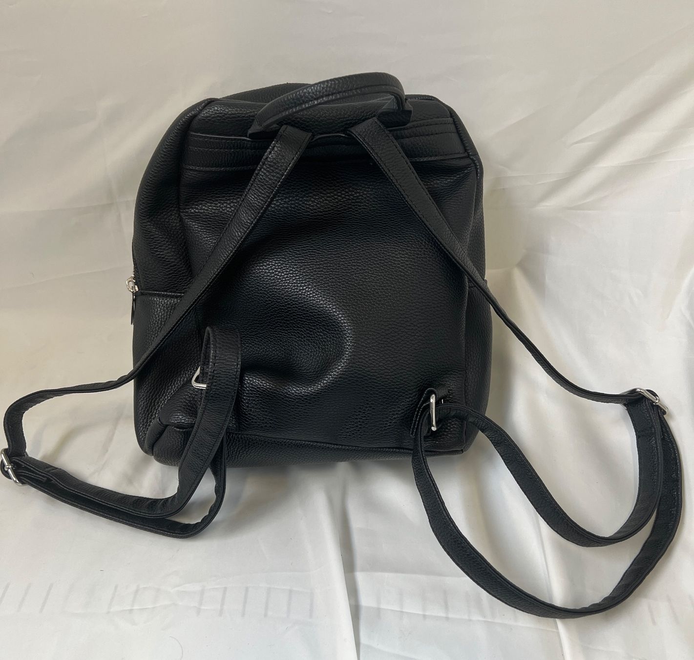 Sacs à dos: Schwarzer Rucksack in Lederoptik – D'occasion à Zürich par Drahtzug 1